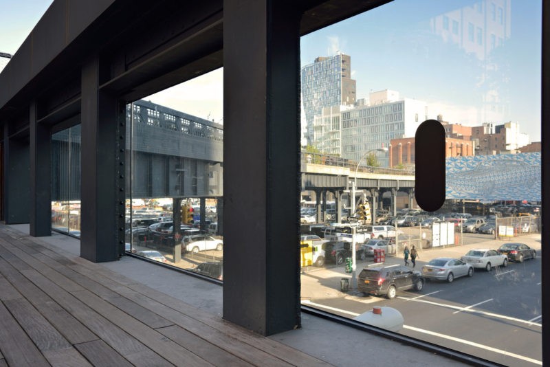 Richard Artschwager - blp, installation view, High Line, New York, October 2012 - February 2013