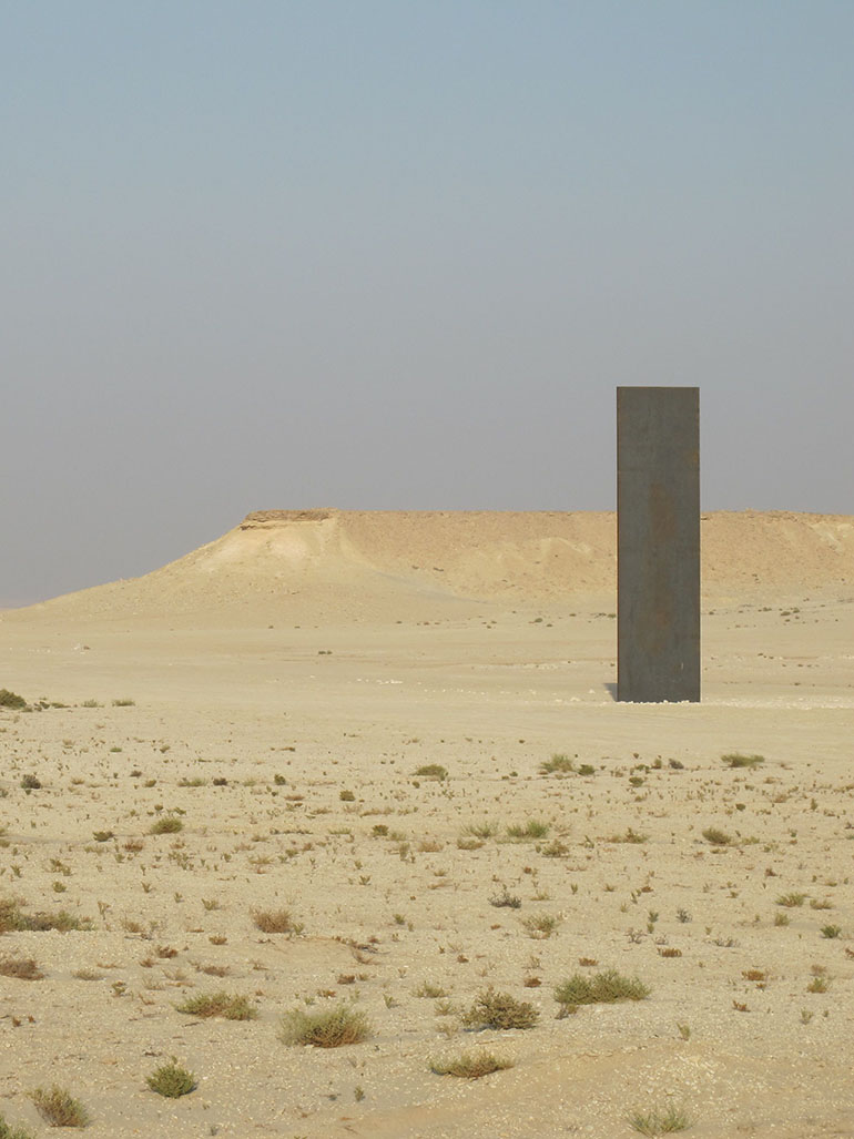 Richard Serra in Qatar - East-West/West-East