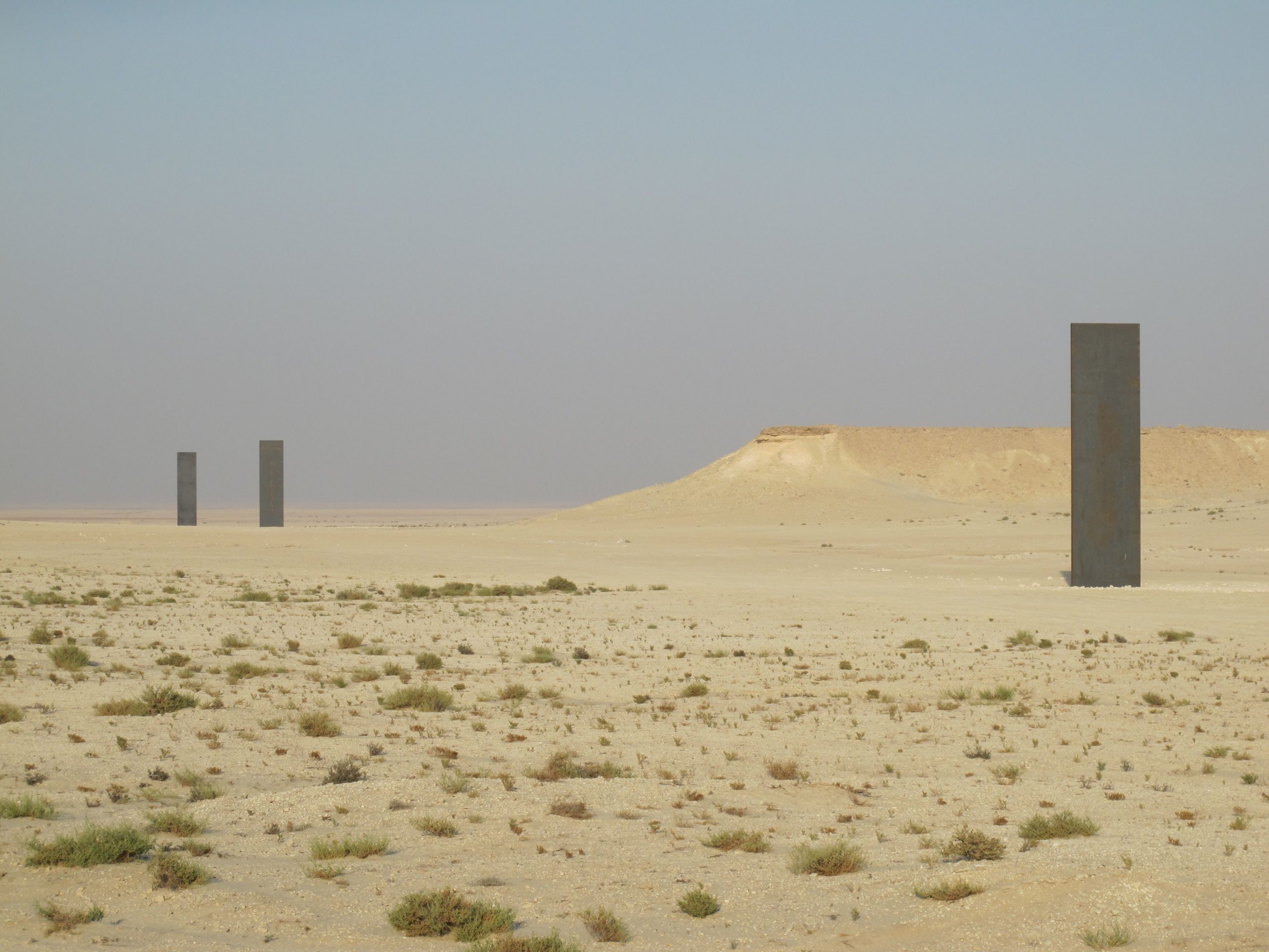 Richard Serra In Qatar East Westwest East