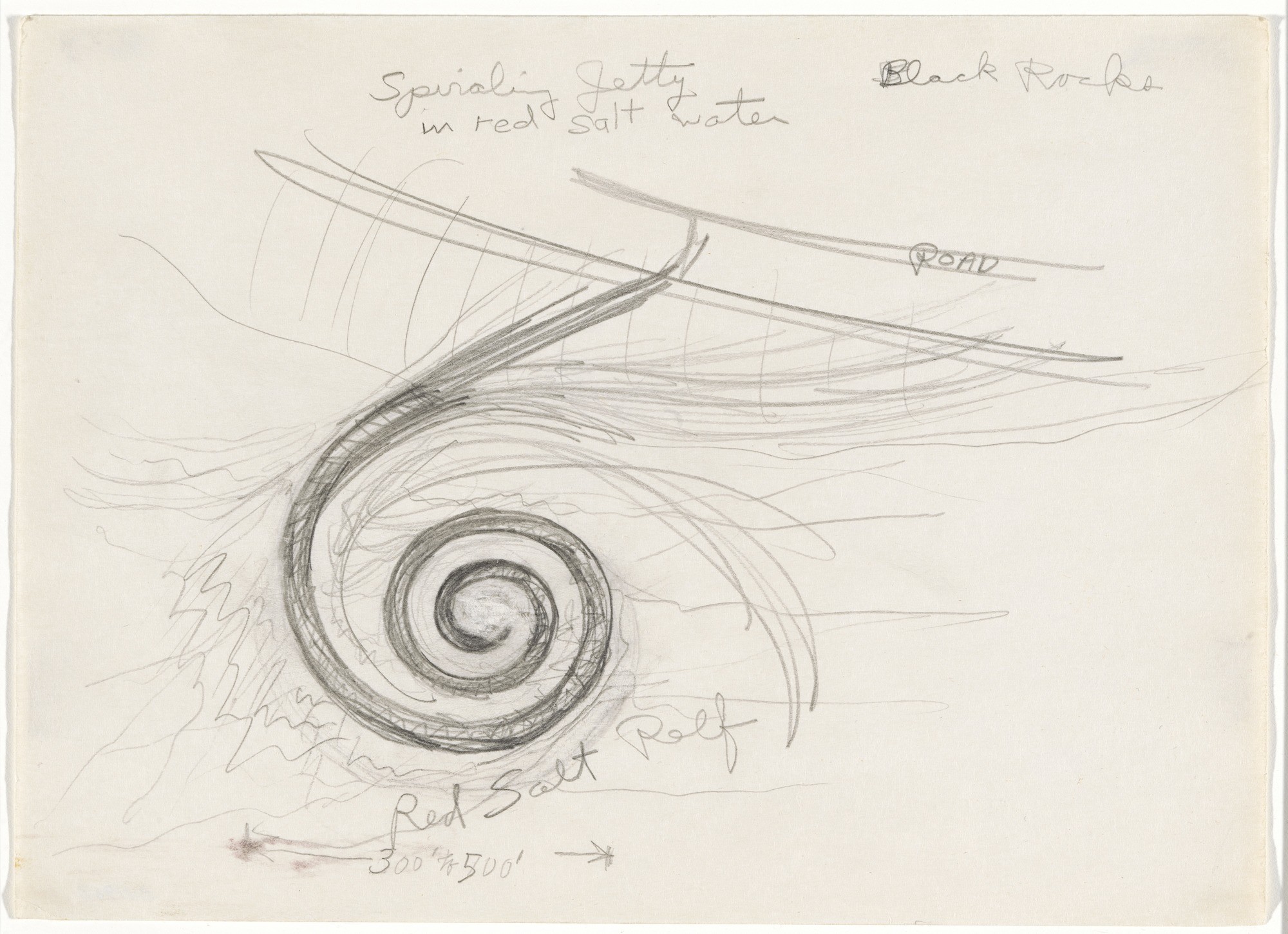 robert smithson spiral jetty 1970