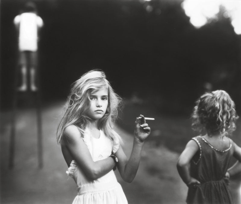 Sally Mann - Candy Cigarette, 1989, from Immediate Family