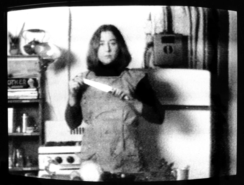 Martha Rosler - Semiotics of the Kitchen, 1975, video still