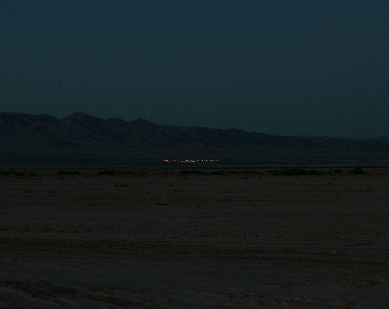Ron Jude - Lago - Desert Town at Night (Lago), 2013