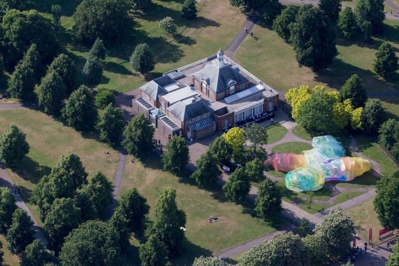 SelgasCano - Serpentine Gallery Pavilion, London, 2015, 4.6 x 27m