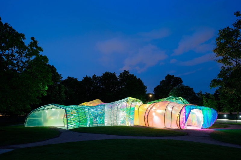 SelgasCano - Serpentine Gallery Pavilion, London, 2015, 4.6 x 27m