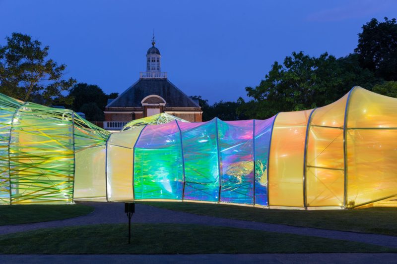 SelgasCano - Serpentine Gallery Pavilion, London, 2015, 4.6 x 27m