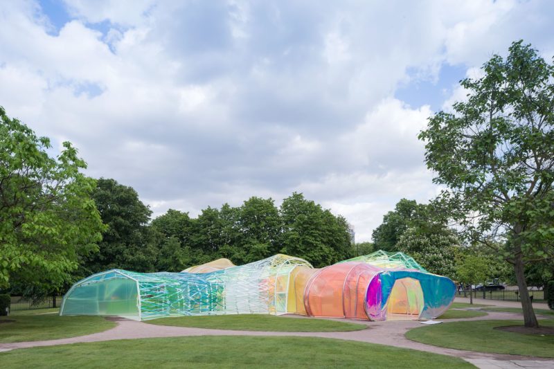 SelgasCano - Serpentine Gallery Pavilion, London, 2015, 4.6 x 27m