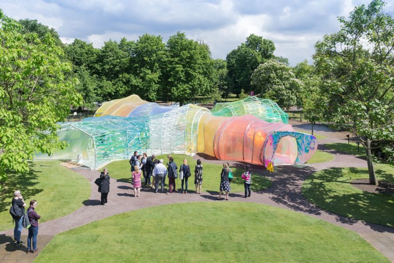 SelgasCano - Serpentine Gallery Pavilion, London, 2015, 4.6 x 27m