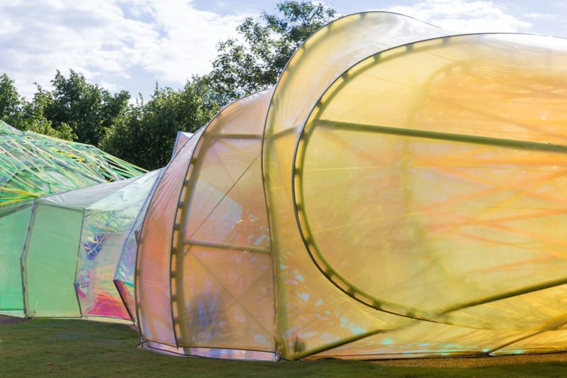 SelgasCano - Serpentine Gallery Pavilion, London, 2015, 4.6 x 27m