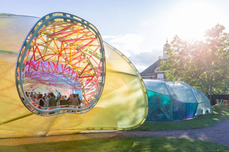 SelgasCano - Serpentine Gallery Pavilion, London, 2015, 4.6 x 27m