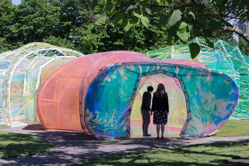 SelgasCano - Serpentine Gallery Pavilion, London, 2015, 4.6 x 27m