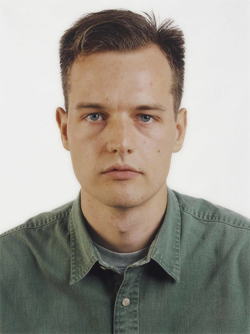 Thomas Ruff - Portrait (E. Zapp), 1990