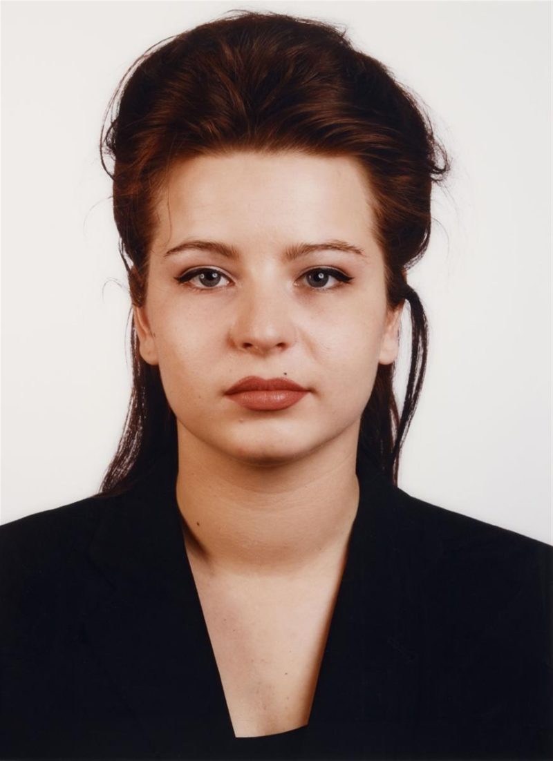 Thomas Ruff - Portrait (J. Renzel), 2001