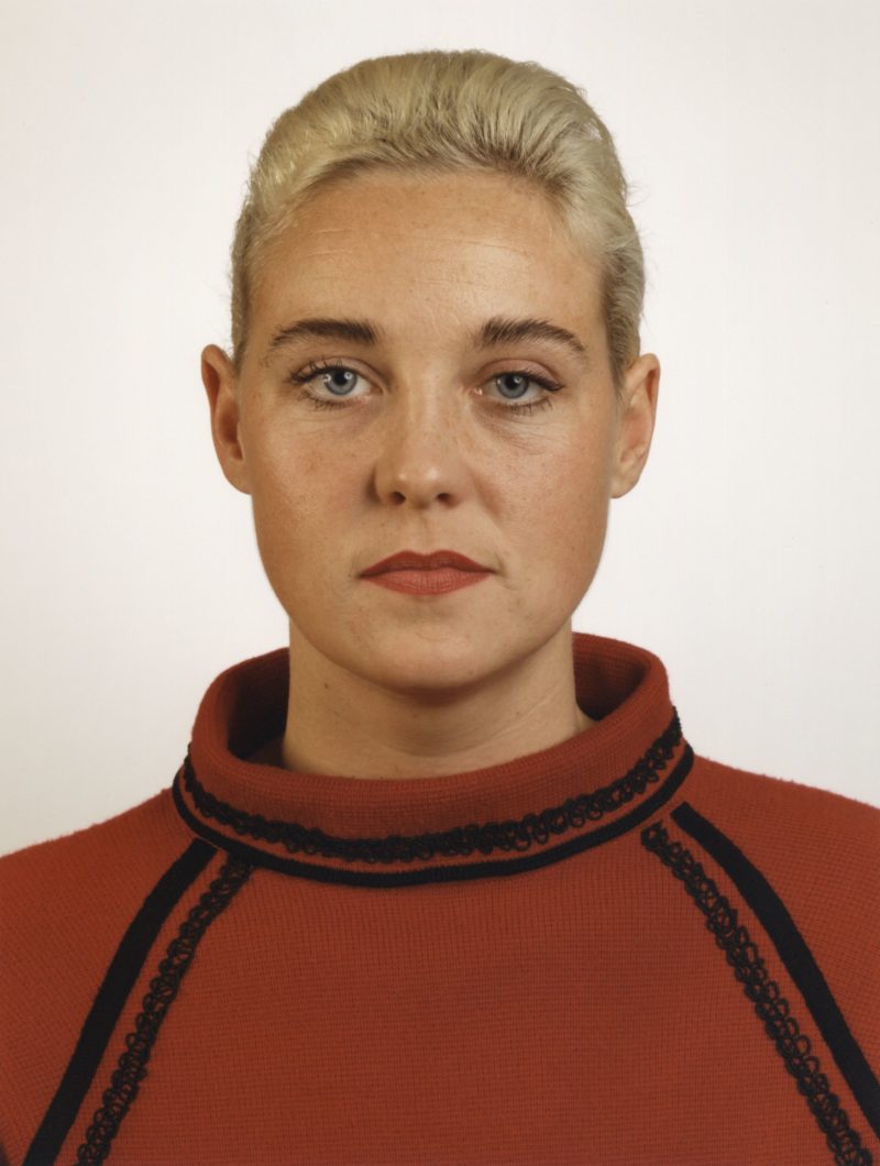 Thomas Ruff - Portrait (S. Weirauch), 1988