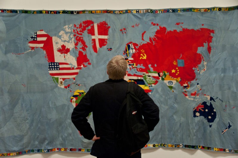 Installation view, Alighiero Boetti: Game Plan, Tate London, 2012