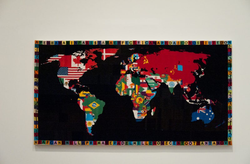 Installation view, Alighiero Boetti: Game Plan, Tate London, 2012