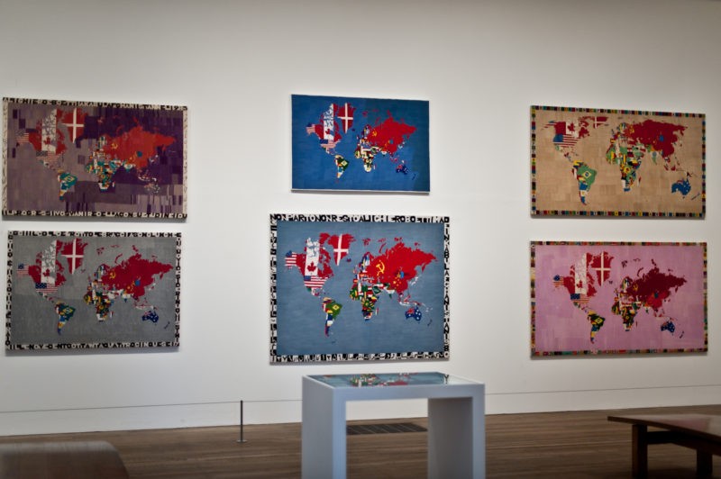 Installation view, Alighiero Boetti: Game Plan, Tate London, 2012