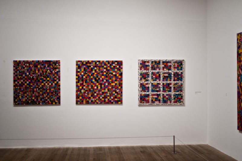 Installation view, Alighiero Boetti: Game Plan, Tate London, 2012