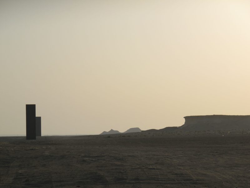 Richard Serra in Qatar – East-West/West-East