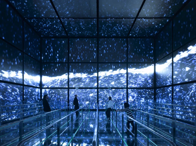Atelier Brückner – Magic Box, State Grid Pavilion, Expo Shanghai 2010, Installation Water