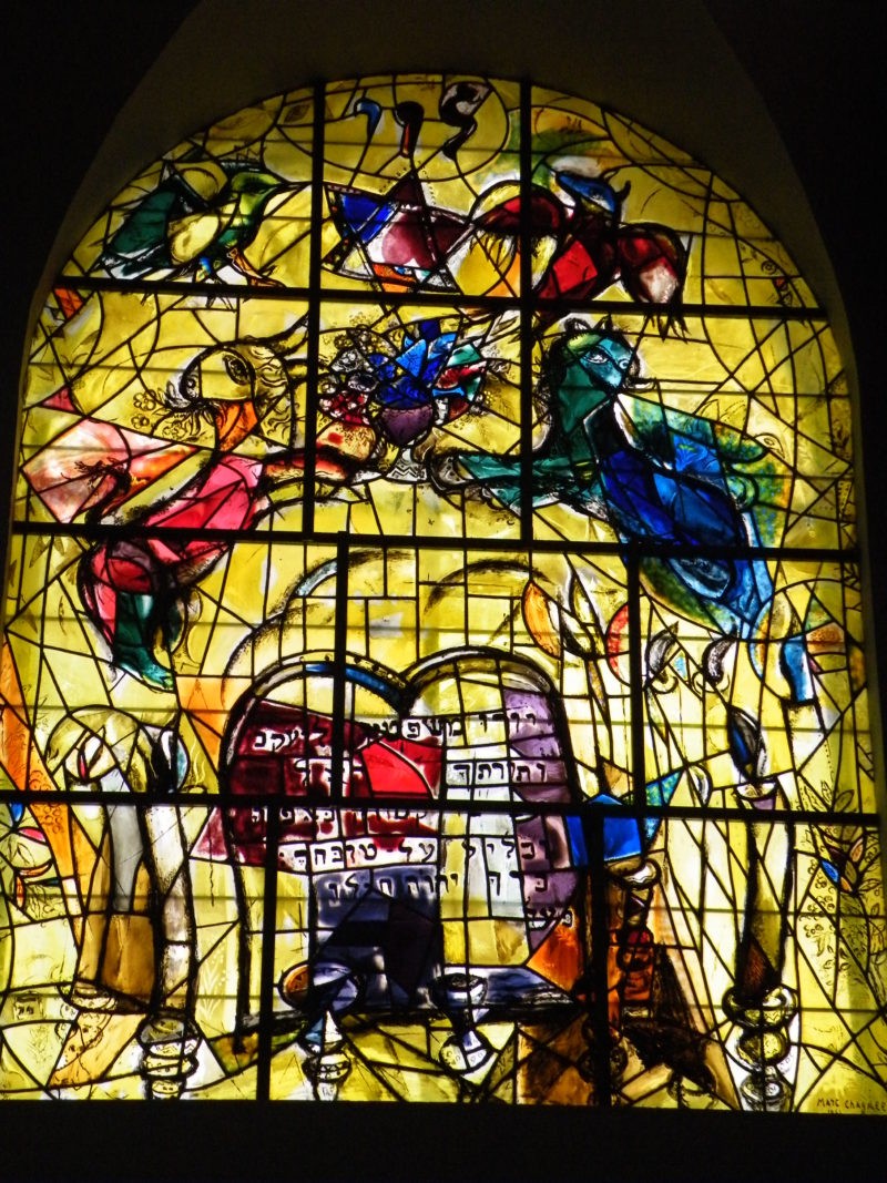 Hadassah Chagall Windows- Tribe of Levi