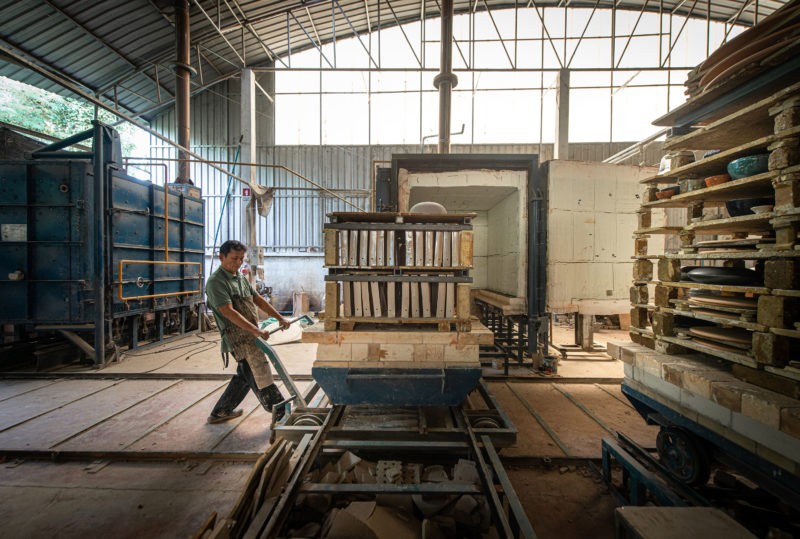 Production of Sher Maker's PTT Saraphi, 2019, Chiang Mai, Thailand