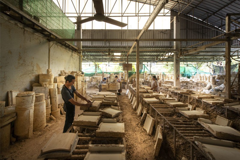 Production of Sher Maker's PTT Saraphi, 2019, Chiang Mai, Thailand