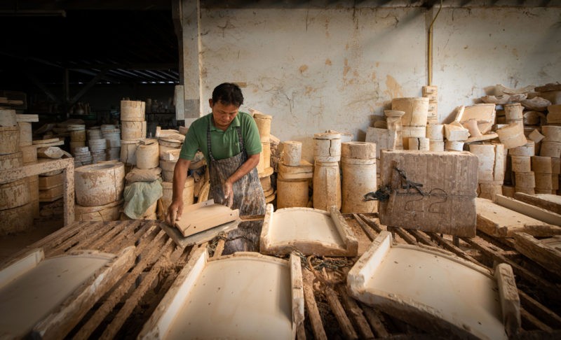 Production of Sher Maker's PTT Saraphi, 2019, Chiang Mai, Thailand