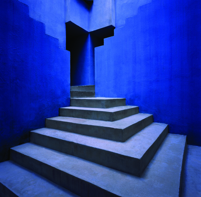 Ricardo Bofill – La Muralla Roja, 1973, Calpe, Alicante, Spain - Staircase