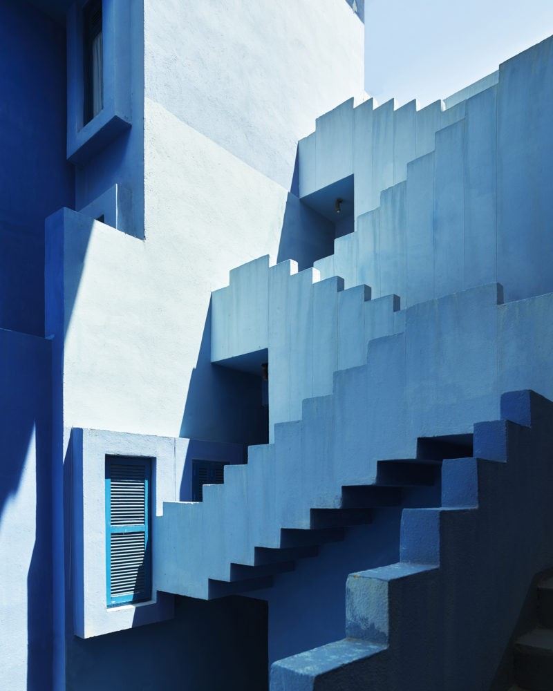 Ricardo Bofill – La Muralla Roja, 1973, Calpe, Alicante, Spain - Staircase