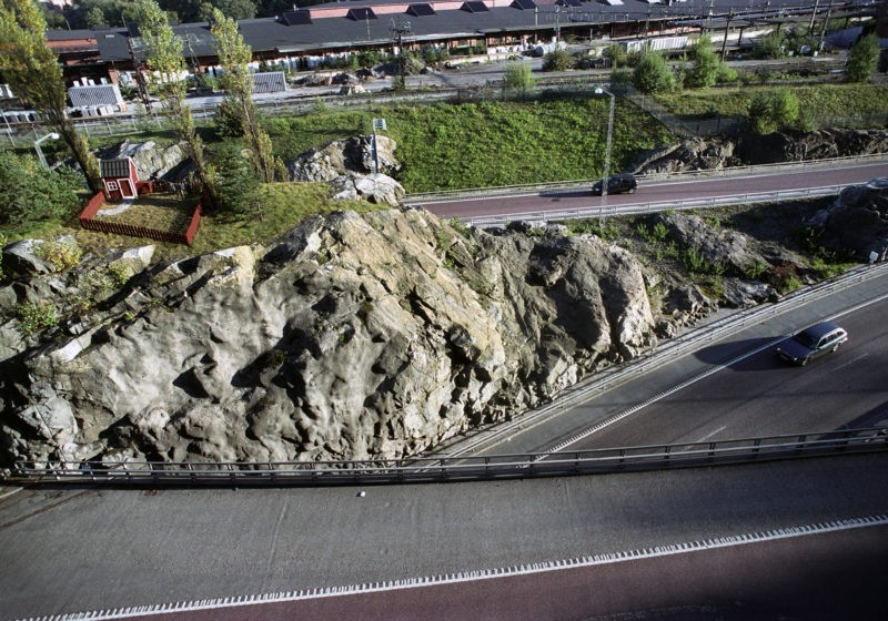 Akay & Peter Baranowski – Traffic Island, 2003, Stockholm, Sweden