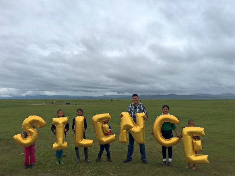 Mongolia, Baganuur - Silence, Silence Was Golden, golden balloons