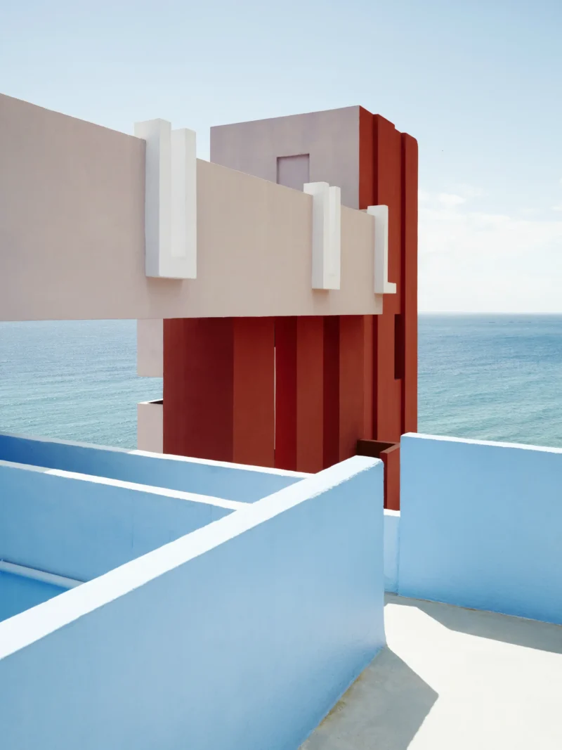 Ricardo Bofill – La Muralla Roja, 1973, Calpe, Alicante, Spain - Detail