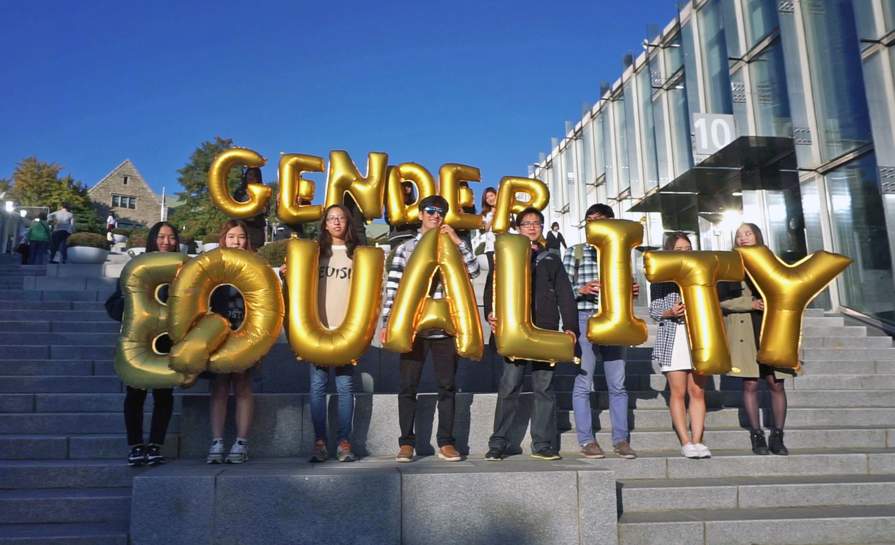South Korea, Seoul - Gender Equality, Silence Was Golden, 2015