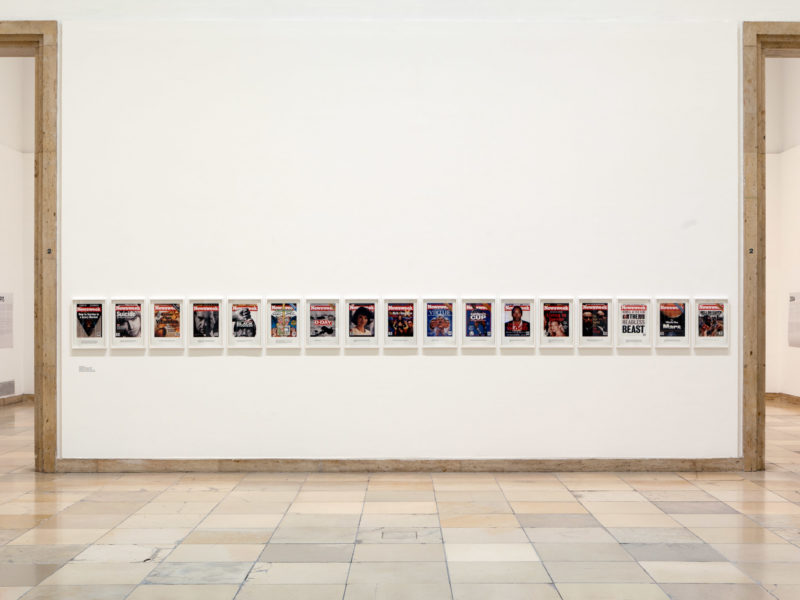 Alfredo Jaar - Untitled (Newsweek), 1994, Seventeen pigment prints