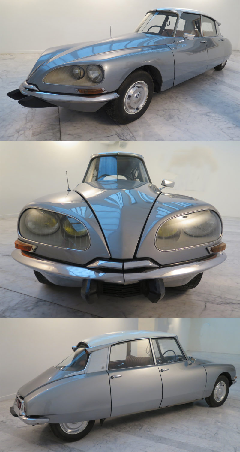 Gabriel Orozco - La DS, 1993, modified Citroën DS, 140 x 482.5 x 115 cm