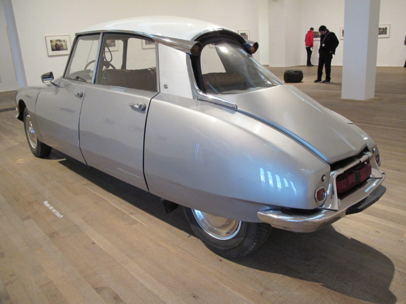 Gabriel Orozco - La DS, 1993, modified Citroën DS, 140 x 482.5 x 115 cm, installation view, Tate Modern, London, 2011