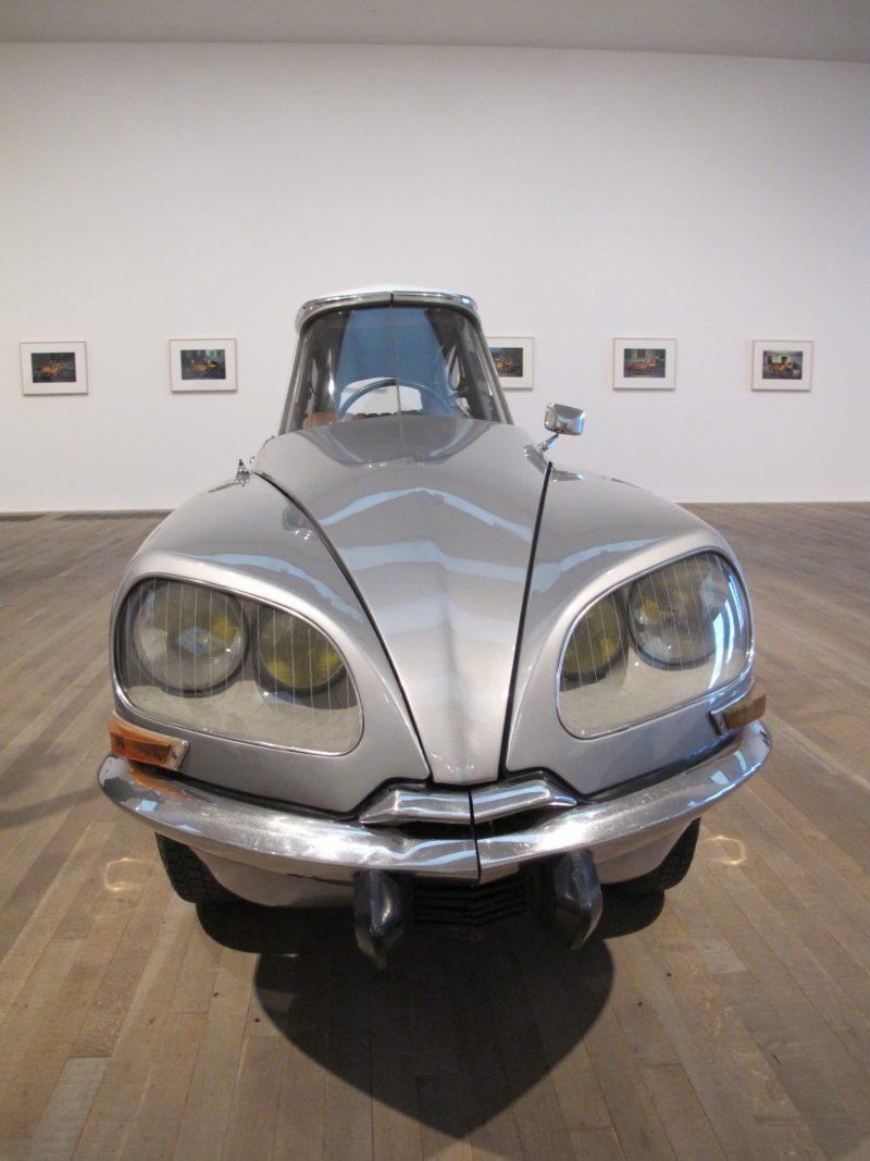 Gabriel Orozco - La DS, 1993, modified Citroën DS, 140 x 482.5 x 115 cm, installation view, Tate Modern, London, 2011