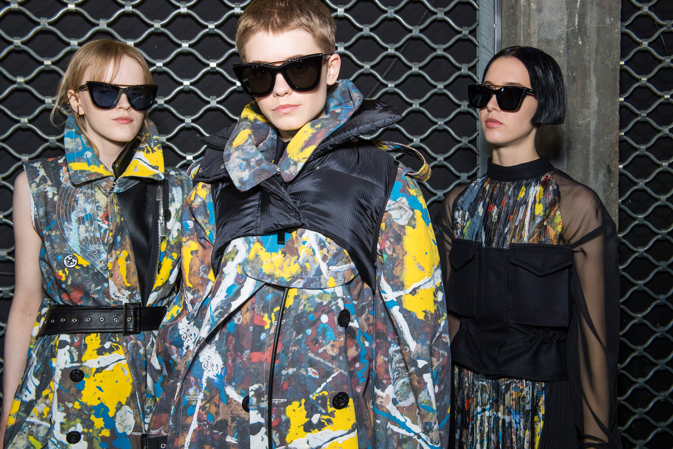 sacai x Jackson Pollock Studios