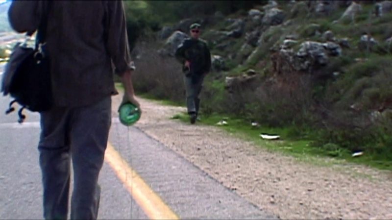 Francis Alÿs - The Green Line, 2004, Jerusalem, Israel