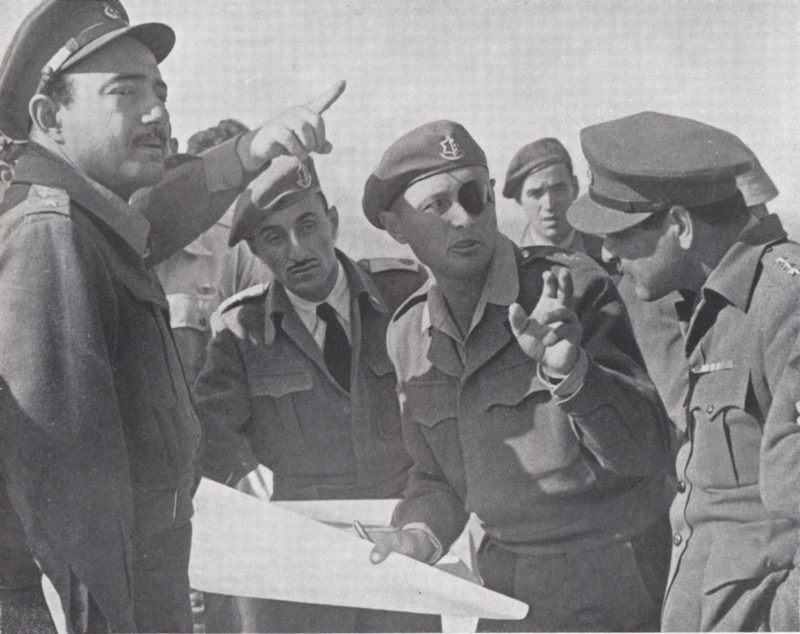 Lieutnant General Moshe Dayan (Chief of Staff) & The armistice agreements