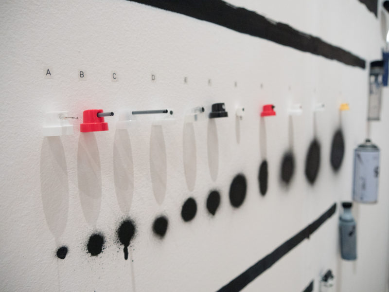 Demo wall, installation view, Tools of the Trade, Hong Kong, 2021