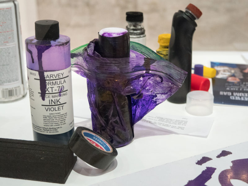  Home-made marker, installation view, Tools of the Trade, Hong Kong, 2021