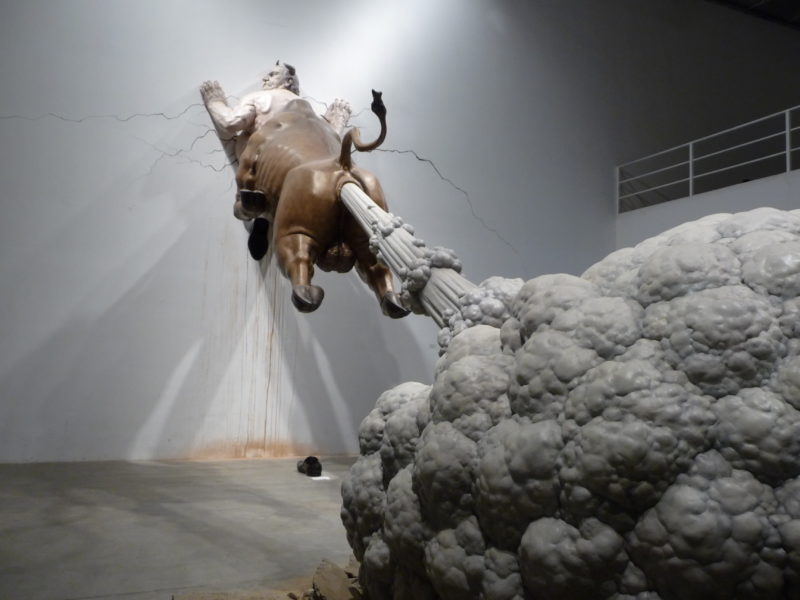 Chen Wenling - What You See Might Not Be Real, installation view, Emergency Exit, JoyArt, 798, Beijing, China, 2009