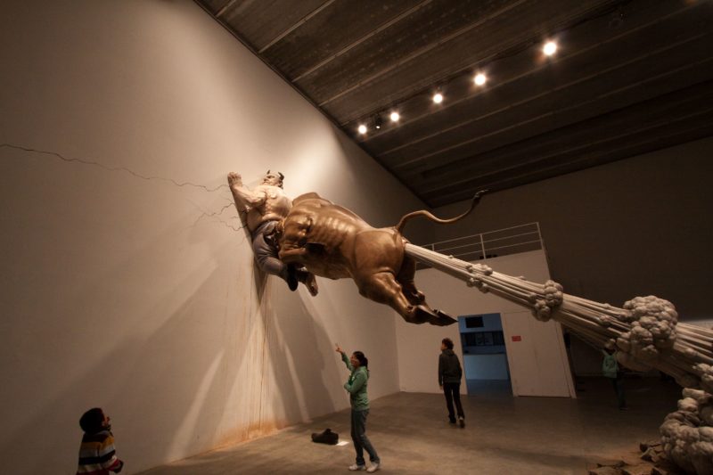 Chen Wenling - What You See Might Not Be Real, installation view, Emergency Exit, JoyArt, 798, Beijing, China, 2009