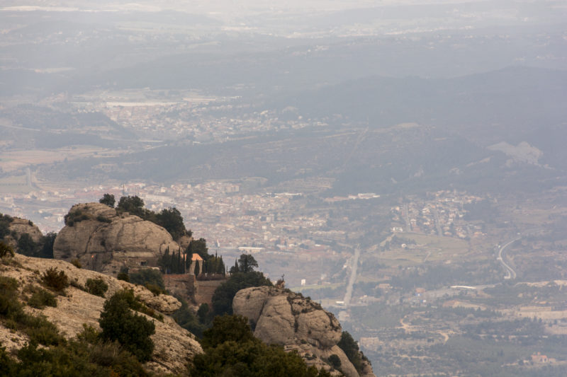 View from Josep Maria Subirachs monument