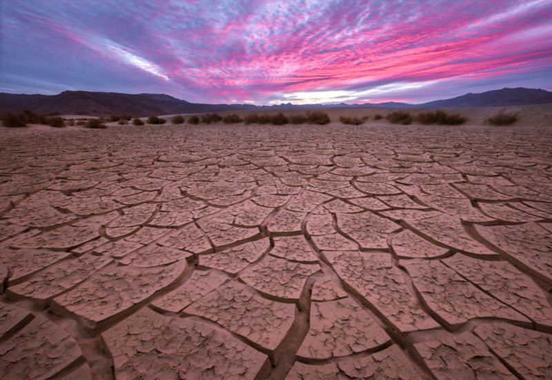 Mud cracks in Death Valley