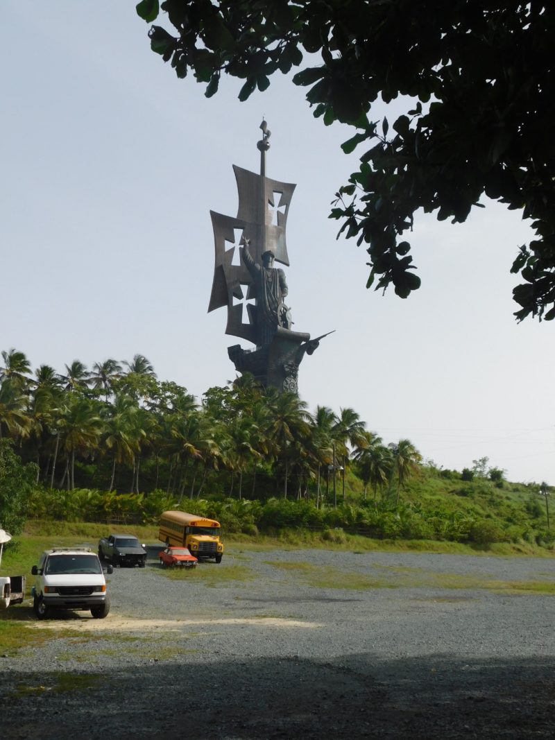 Zurab Tsereteli - Birth of the New World (Christopher Columbus monument), 2016, bronze, 110 meter (360 feet), Arecibo, Puerto Rico