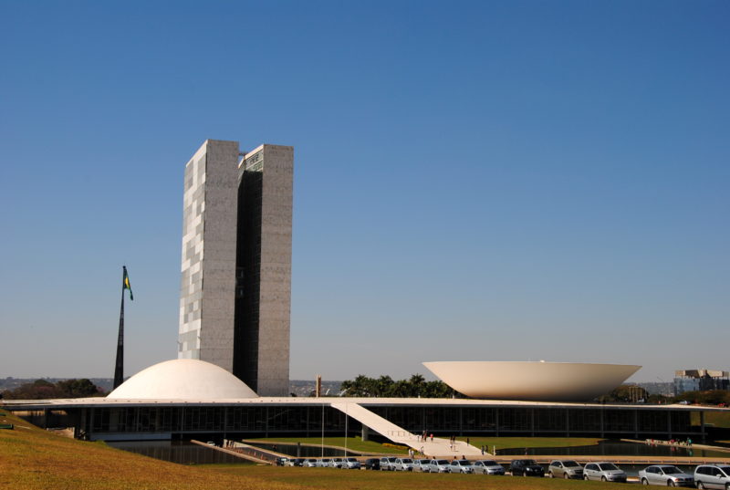 Oscar Niemeyer - National Congress Building, Brasília, Brazil