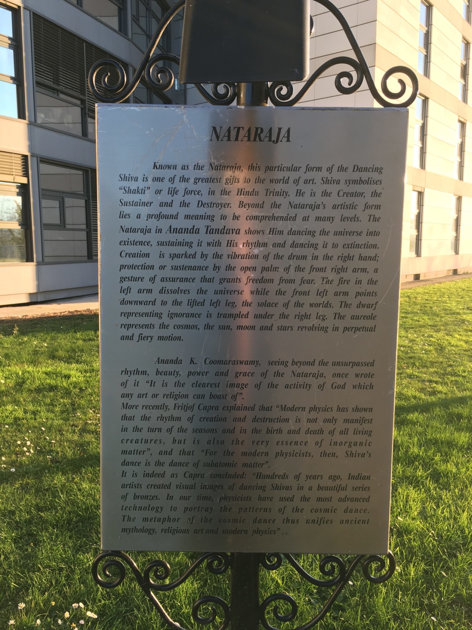 Why is there a statue of Shiva the Destroyer at CERN? Your questions